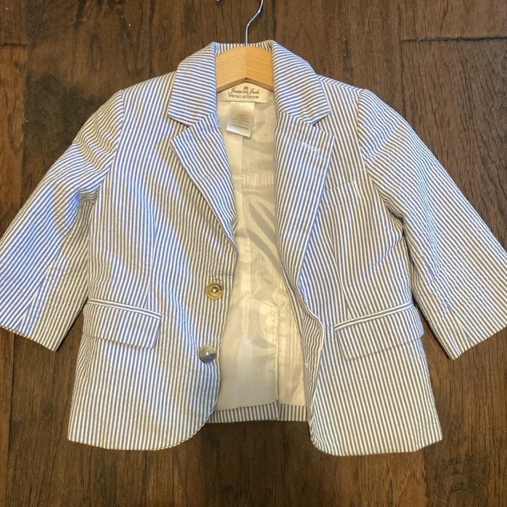 Janie & Jack Seersucker Jacket 6-12 mo